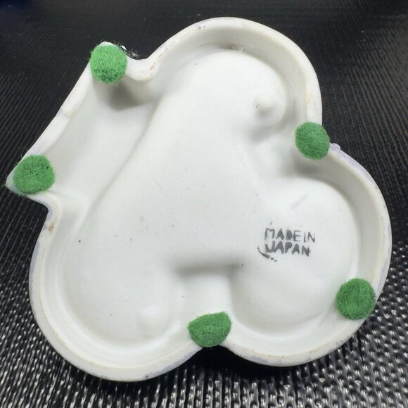 VINTAGE JAPAN CLOWN PIXIE LUSTERWARE ASHTRAY PLAYING CARD CLUB TRINKET DISH - Picture 5 of 13